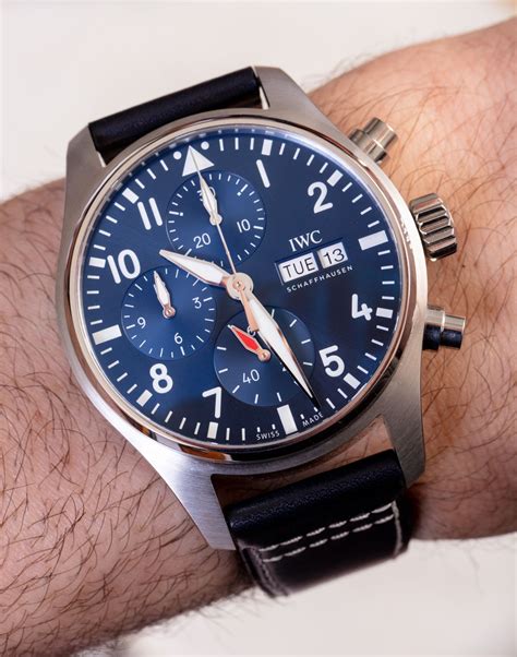 iwc chronograph 41|iwc pilot chronograph 41 review.